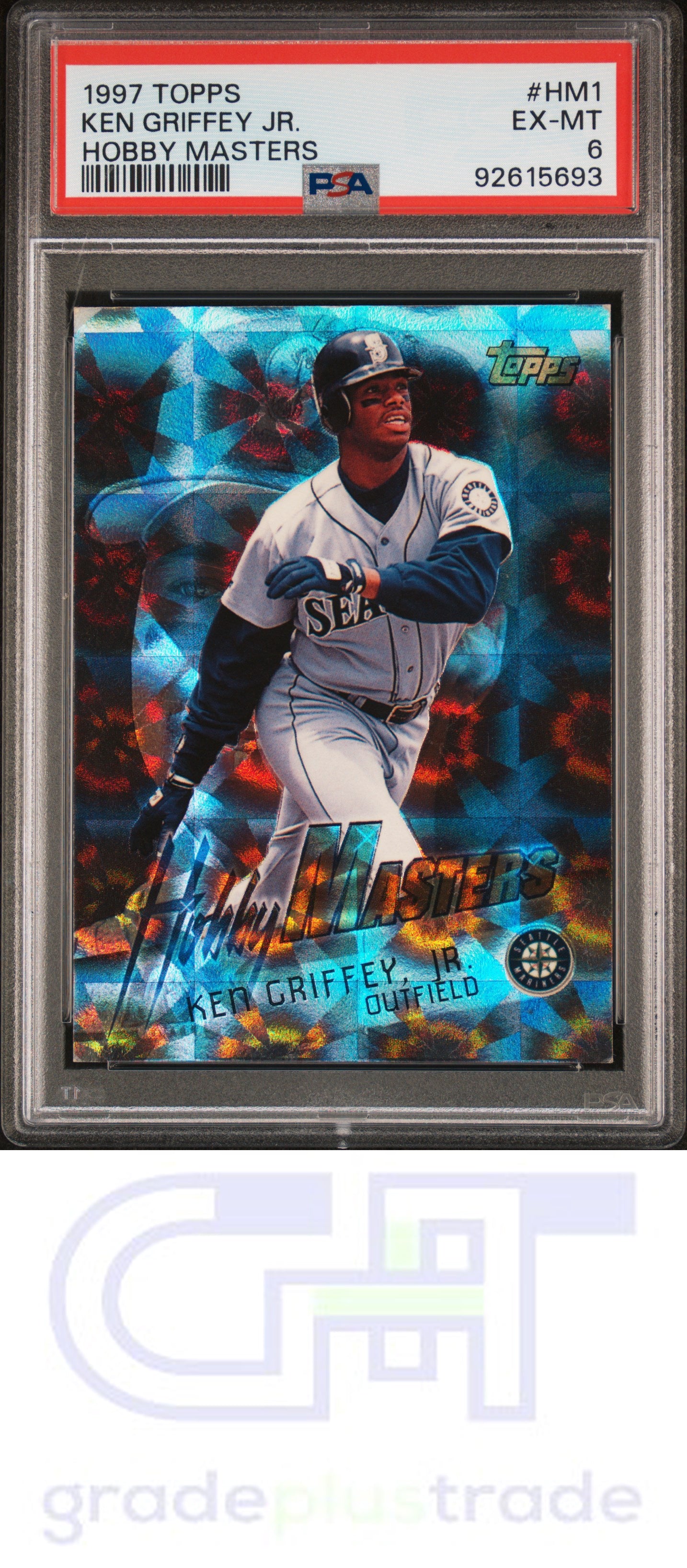 1997 Topps Hobby Masters #HM1 Hobby Masters Ken Griffey Jr. PSA 6