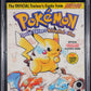 POKEMON YELLOW, RED AND BLUE OFFICIAL NINTENDO PLAYER'S GUIDE 1999 PSA 6.5