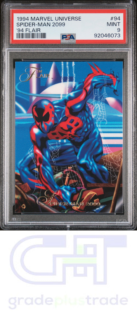 1994 Marvel Universe '94 Flair #94 '94 Flair Spider-Man 2099 PSA 9