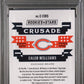 2024 Rookies & Stars Caleb Williams Crusade-Red Plaid RC PSA 9