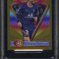 2021 Finest Flashbacks Uefa Jumbo 30 Lionel Messi Gold Refractor #'d /10 PSA 9