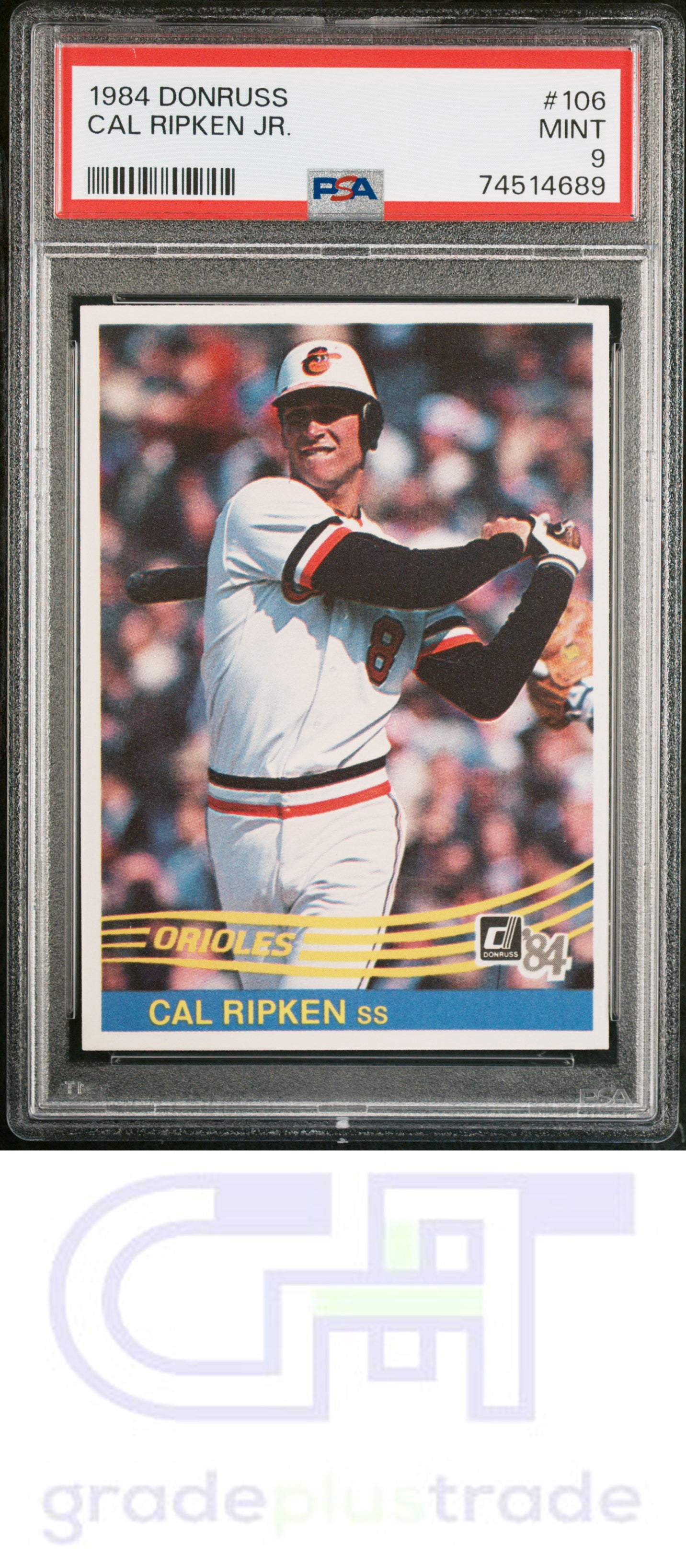 1984 Donruss #106 Cal Ripken Jr. PSA 9