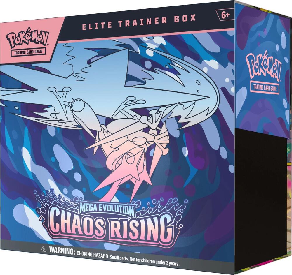 2026 Pokemon Mega Evolutions: Chaos Rising Elite Trainer Box