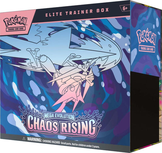 2026 Pokemon Mega Evolutions: Chaos Rising Elite Trainer Box