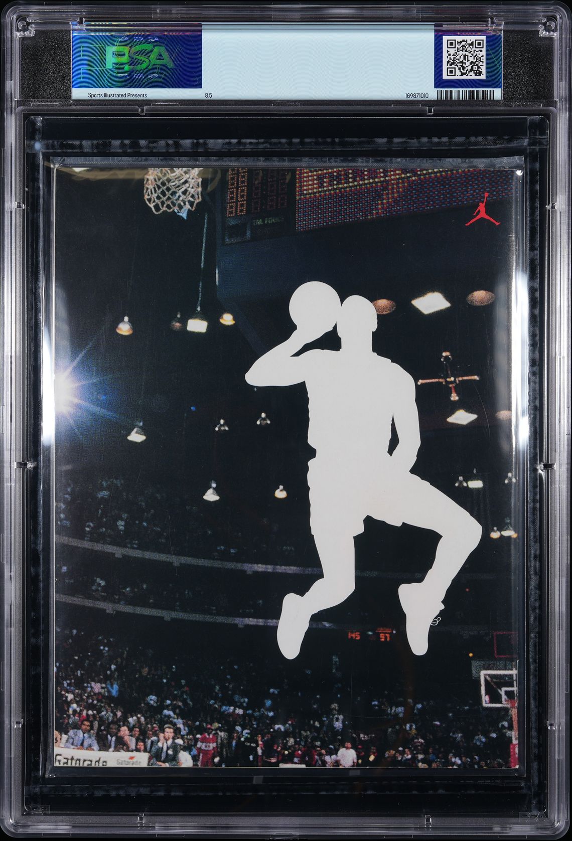 TIME, INC. SPORTS ILLUSTRATED PRESENTS JANUARY 20, 1999 MICHAEL JORDAN PSA 8.5
