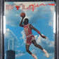 PROFESSIONAL SPORTS PUBLICATIONS BULLPEN 1990 MICHAEL JORDAN CHICAGO BULLS VS. PHILADELPHIA 76ERS SCORECARD PSA 8.0