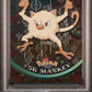 1999 Topps Pokemon Tv #56 Foil Mankey PSA 8