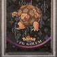 1999 Topps Pokemon Tv #76 Foil Golem PSA 9