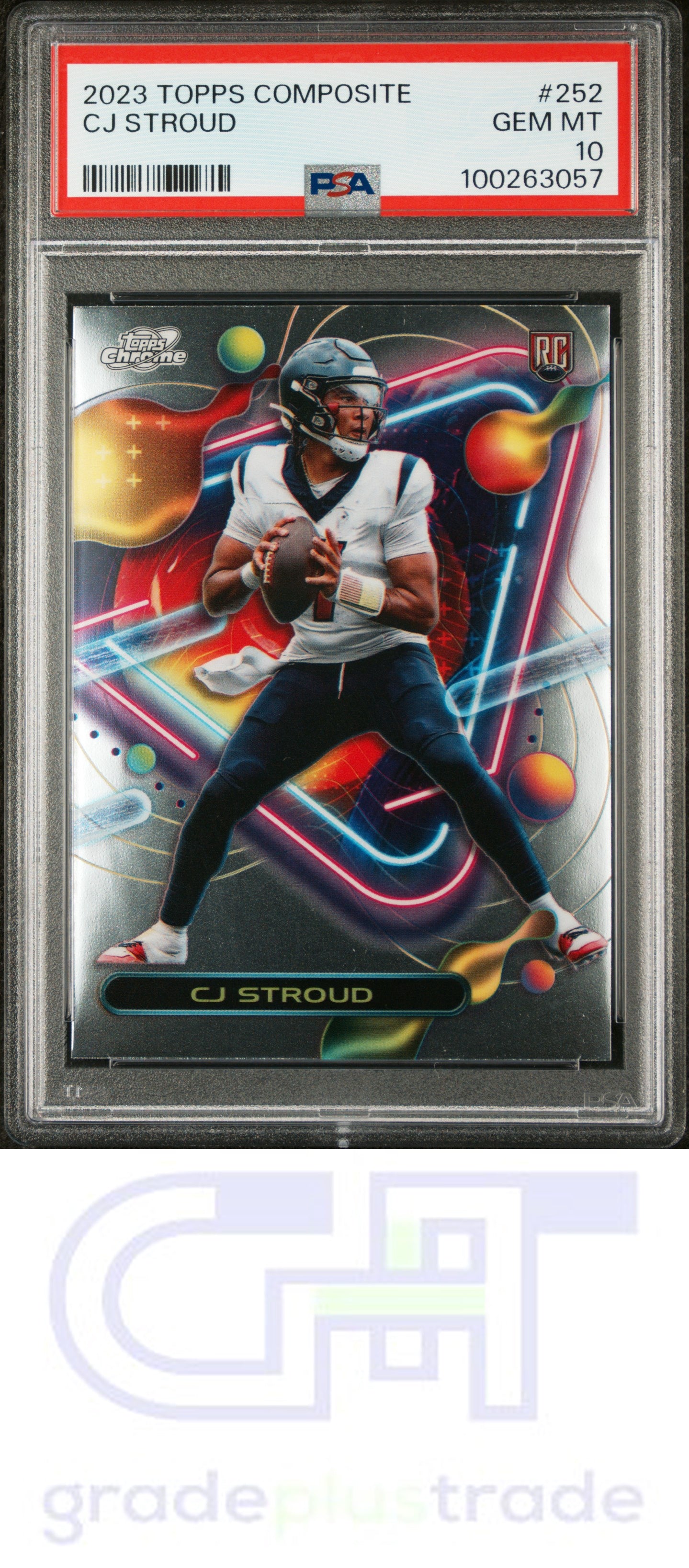 2023 Topps Composite #252 CJ Stroud RC PSA 10