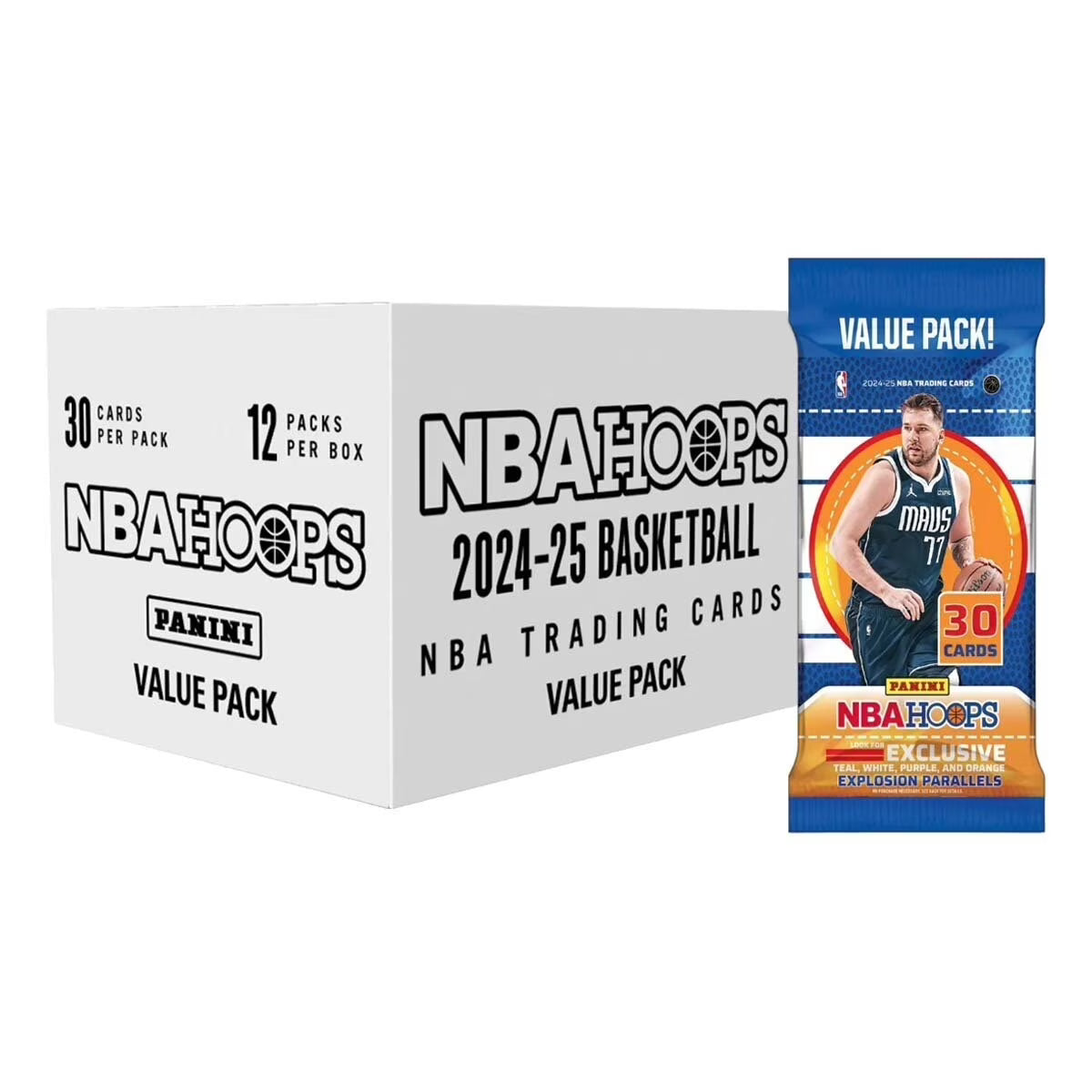 2024-25 Panini NBA Hoops Value Pack Box