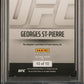 2022 Panini Instant UFC Spotlight Signatures Sepia /10 Georges St-Pierre PSA 8