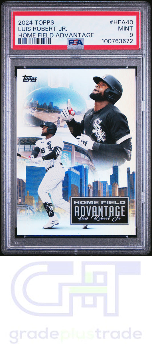 2024 Topps Home Field Advantage #HFA40 Update Luis Robert Jr. PSA 9