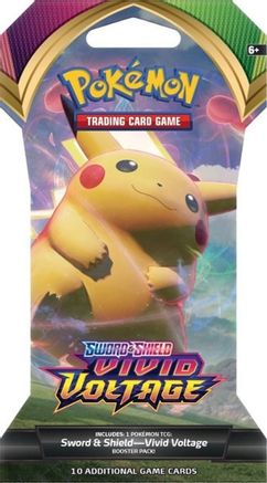 2022 Pokemon TCG Sword & Shield Vivid Voltage Blister Pack