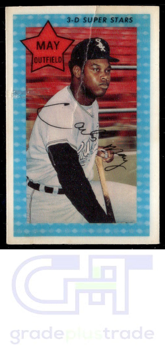 1971 Kellogg's 3-D Super Stars #45 Carlos May
