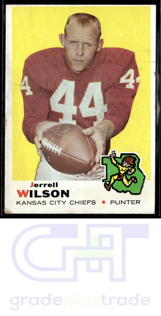 1969 Topps #252 Jerrel Wilson