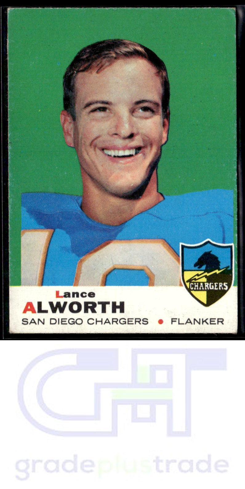 1969 Topps #69 Lance Alworth
