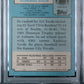 1988 Topps #327 Bo Jackson RC PSA 7