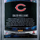 2024 Panini Prizm Fireworks #25 Caleb Williams RC PSA 9