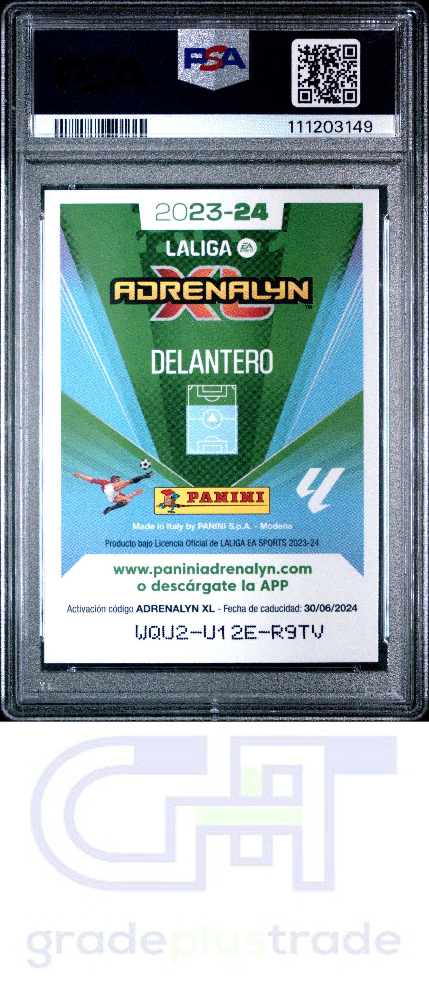 2023 Panini Adrenalyn Xl Laliga Edicion Limitada Lamine Yamal RC PSA 9