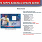 2025 Topps Baseball Update Series Jumbo Box