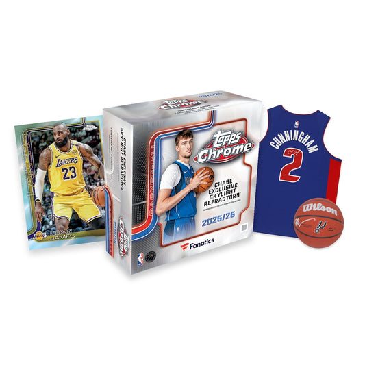 2025/26 Topps Chrome Basketball Mega Box - Fanatics