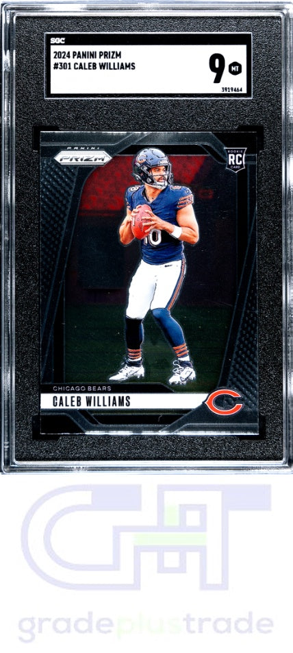 2024 Panini Prizm #301 Caleb Williams SGC 9
