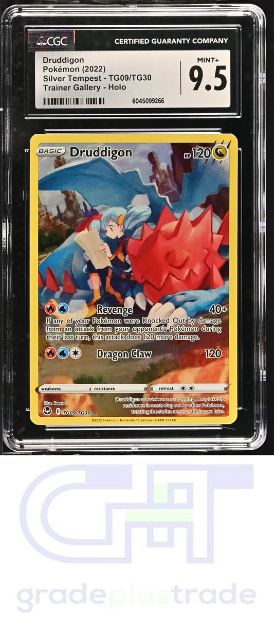 2022 Silver Tempest #TG09/TG30 Druddigon CGC 9.5