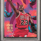 1995 Hoops Number Crunchers #1 Michael Jordan PSA 8