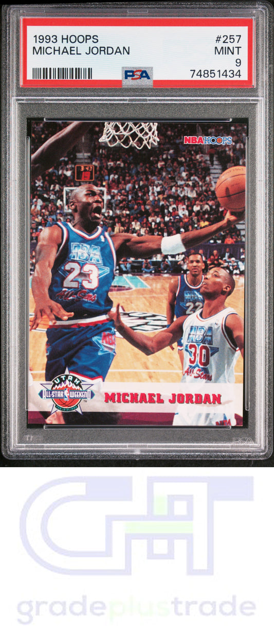 1993 Hoops #257 Michael Jordan PSA 9 (1434)