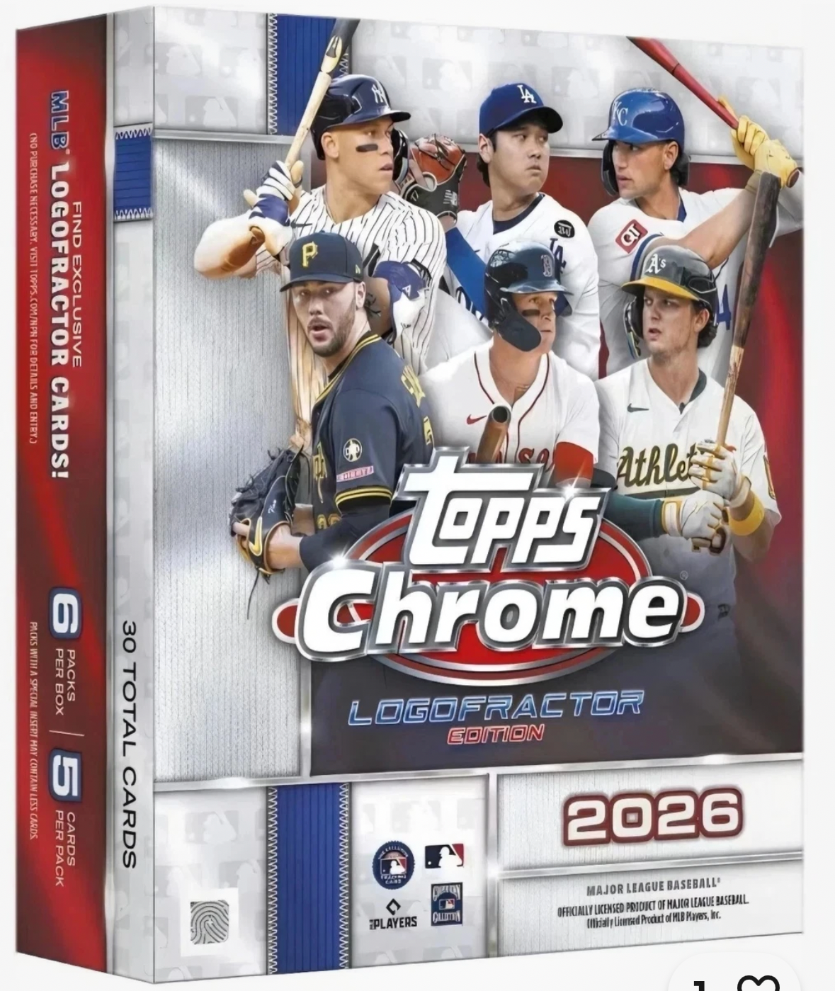 2026 Topps Chrome Logofractor Edition