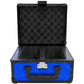 Zion Cases 2 Row Case - Blue Carbon Fiber