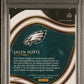 2020 Panini Select #350 Jalen Hurts Die-Cut Tri-Color Prizm PSA 10