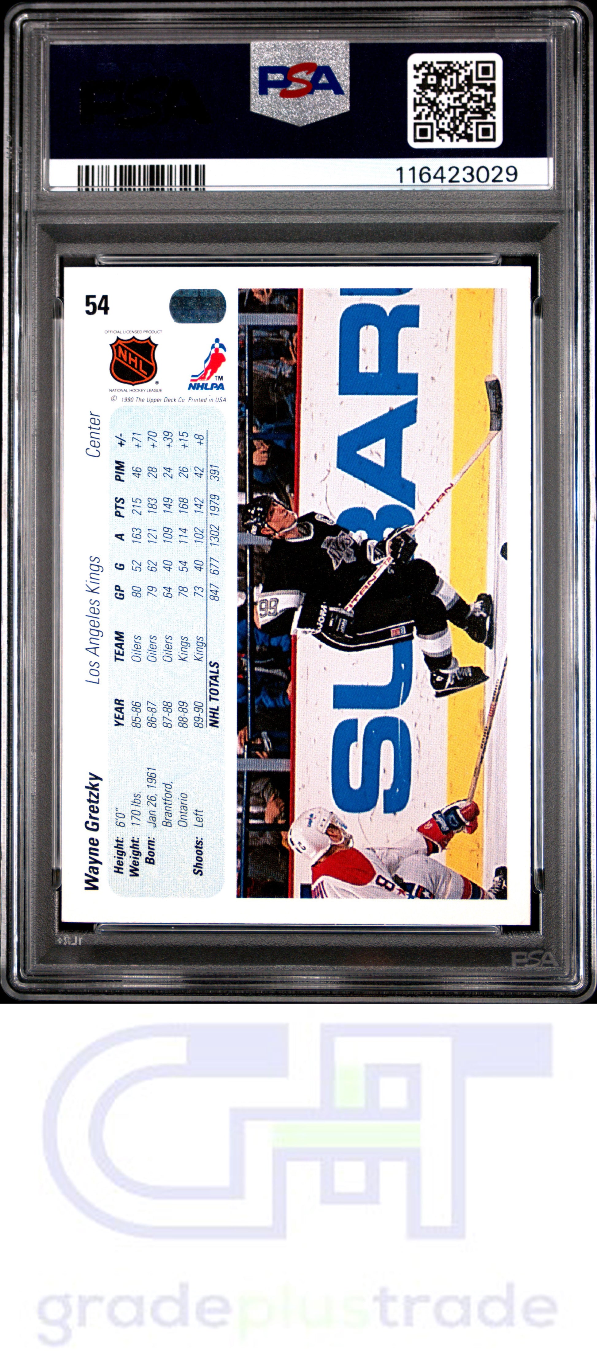 1990 Upper Deck #54 Wayne Gretzky PSA 6