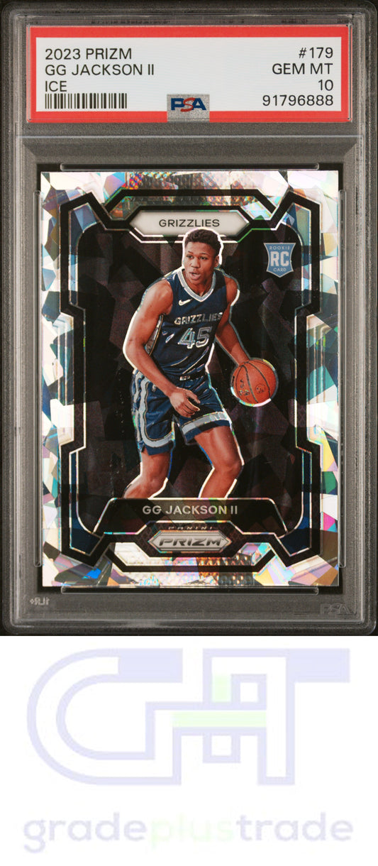 2023 Panini Prizm #179 Ice Gg Jackson Ii PSA 10