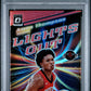 2023 Panini Donruss Optic Lights Out #15 Red #'d /99 Amen Thompson PSA 10