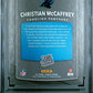 2017 Panini Donruss #318 Blue Press Proof Christian Mccaffrey RC PSA 7