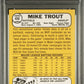 2017 Topps Heritage #450 Mike Trout PSA 9