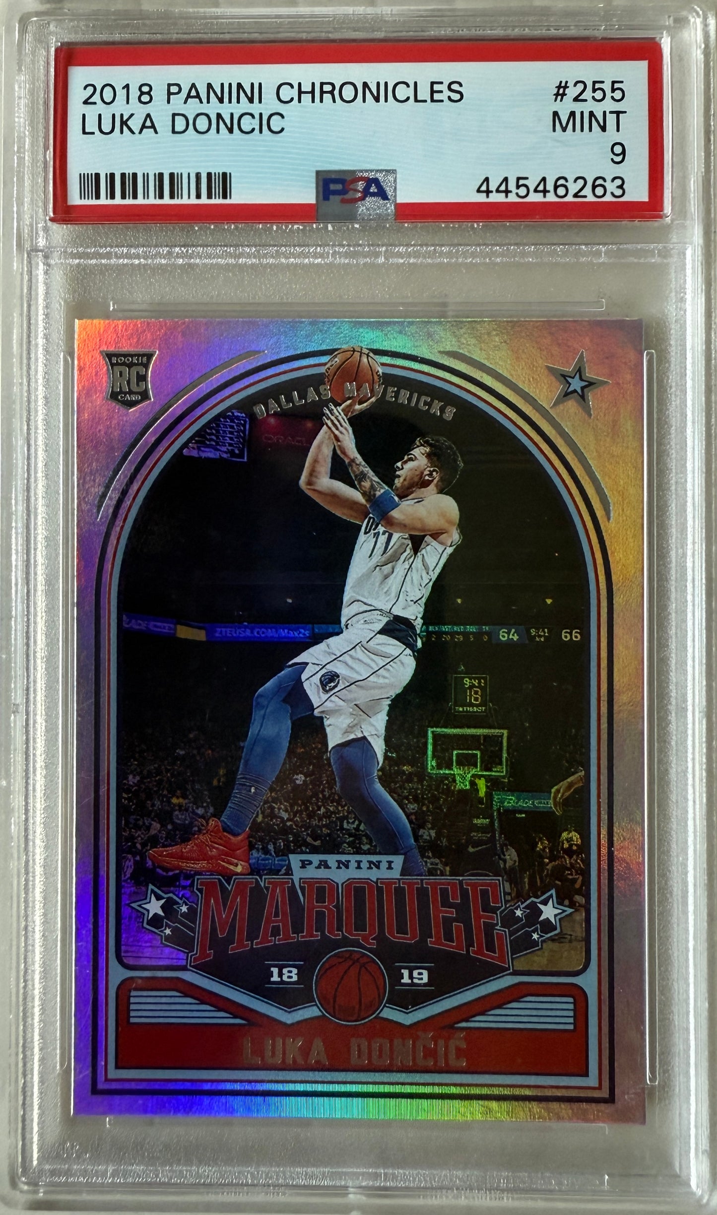 2018 Panini Chronicles #255 Luka Doncic RC PSA 9