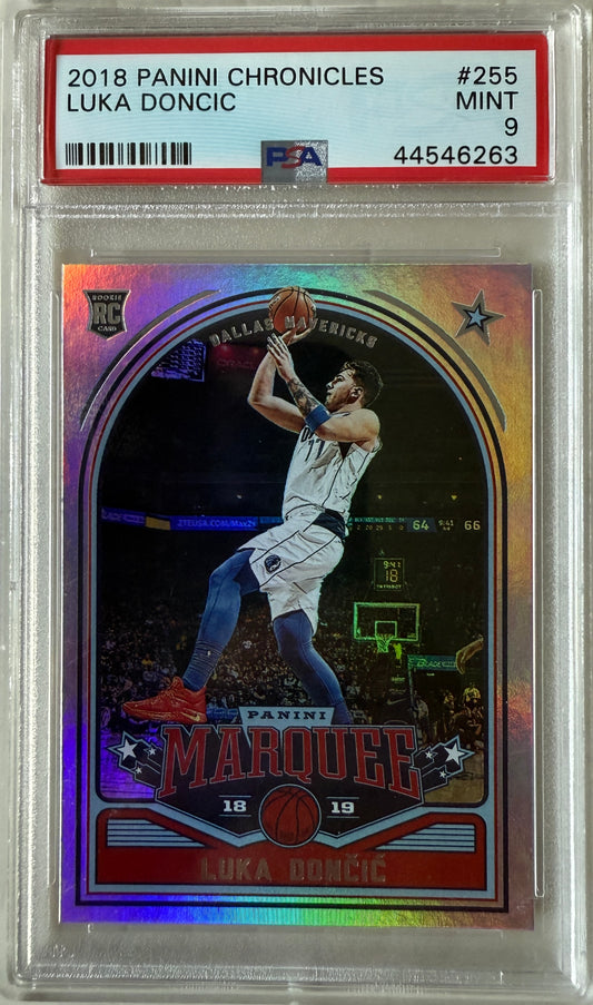 2018 Panini Chronicles #255 Luka Doncic RC PSA 9