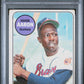 1969 Topps #100 Hank Aaron PSA 1