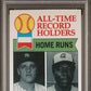 1979 Topps #413 R.Maris/H.Aaron All-Time Hr Leaders PSA 8