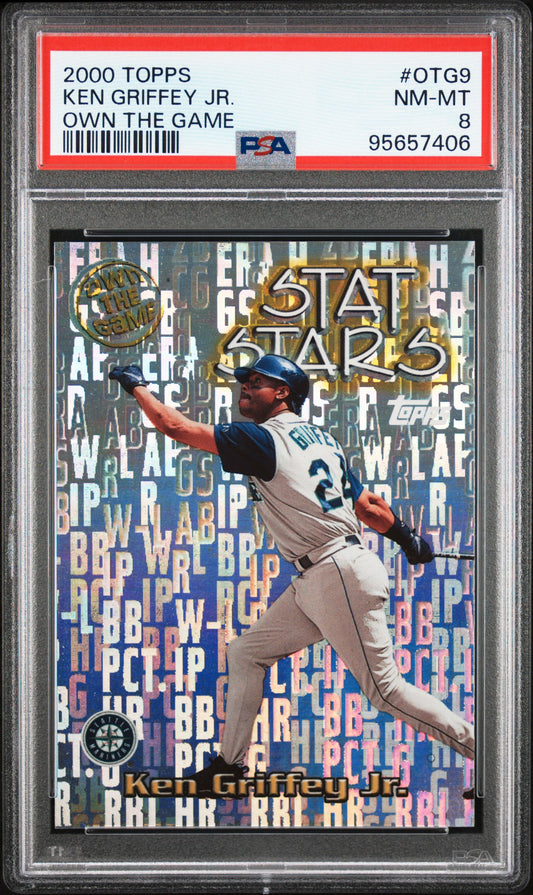 2000 Topps Own The Game #OTG9 Own The Game Ken Griffey Jr. PSA 8