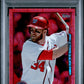 2014 Topps #100 Red Hot Foil Bryce Harper PSA 8