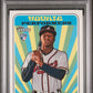 2018 Topps Heritage Rookie Performers #RP-RA Ronald Acuna Jr. PSA 8