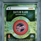 2024 Panini Prizm Wnba Fractal #1 Caitlin Clark RC PSA 9