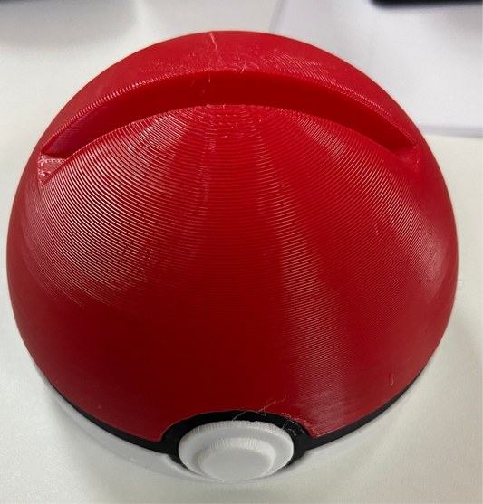 3D graded card full pokeball stand