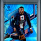 2022-23 Topps Finest Uefa #1 Blue Aqua Vaporwave Kylian Mbappe PSA 9
