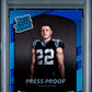 2017 Panini Donruss #318 Blue Press Proof Christian Mccaffrey RC PSA 7