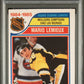 1985 O-Pee-Chee #262 Rookie Scoring Leaders Mario Lemieux PSA 3