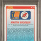 1990 Score #439 Martin Brodeur RC PSA 8
